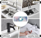Colorful Marble Abstract Kitchen Sink Splash Guard Faucet Mat Super Absorbent - Image 7