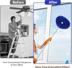 Ceiling Fan Cleaner Duster Reusable Microfiber Ceiling Fan Blade Cleaner - Image 4