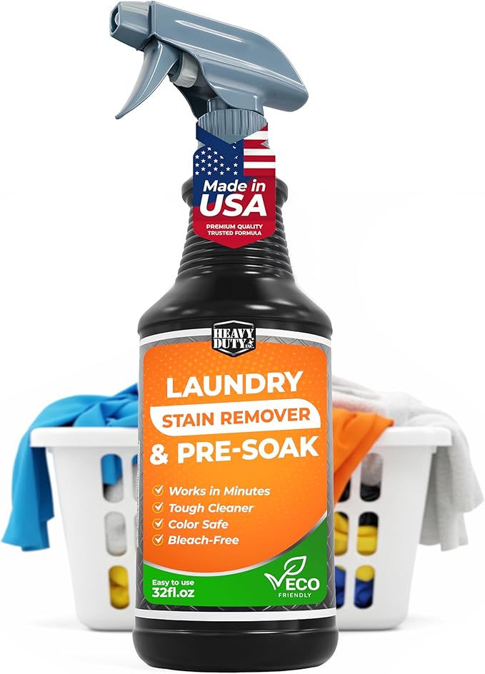 Heavy Duty Laundry Stain Remover & Pre-Soak Spray by Unknown