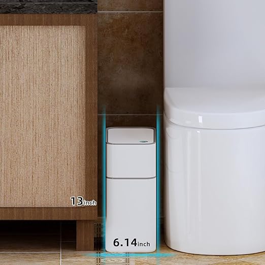 funest Automatic Touchless Bathroom Trash Can - Image 6