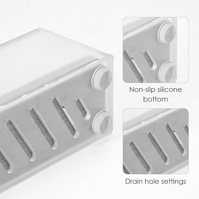 Acrylic Electric Toothbrush Holder - Image 3