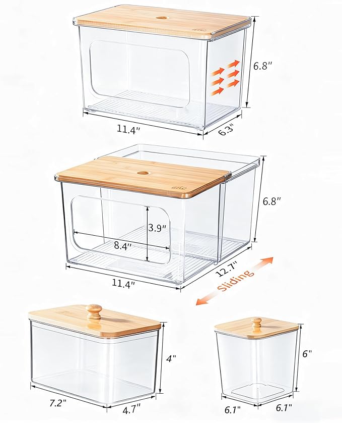 Trash Bag Dispenser Dishwasher Pod Holder - 5 in 1 Plastic Garbage Bag Under - Image 3