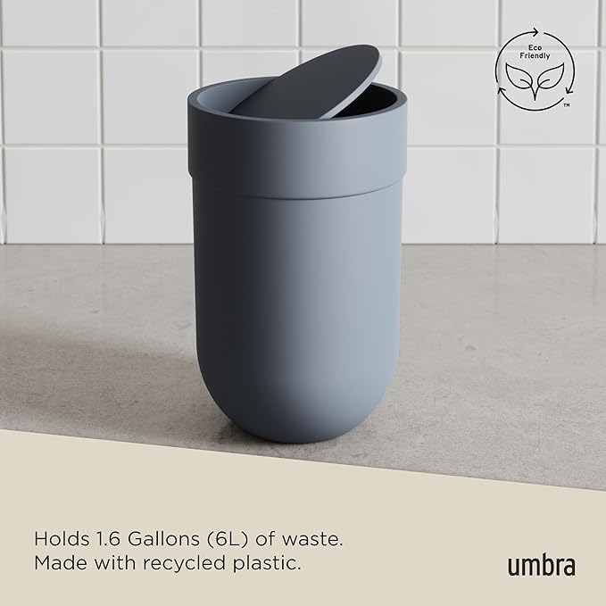 Umbra Touch Trash Can, Small Garbage Bin Waste Basket - Image 4