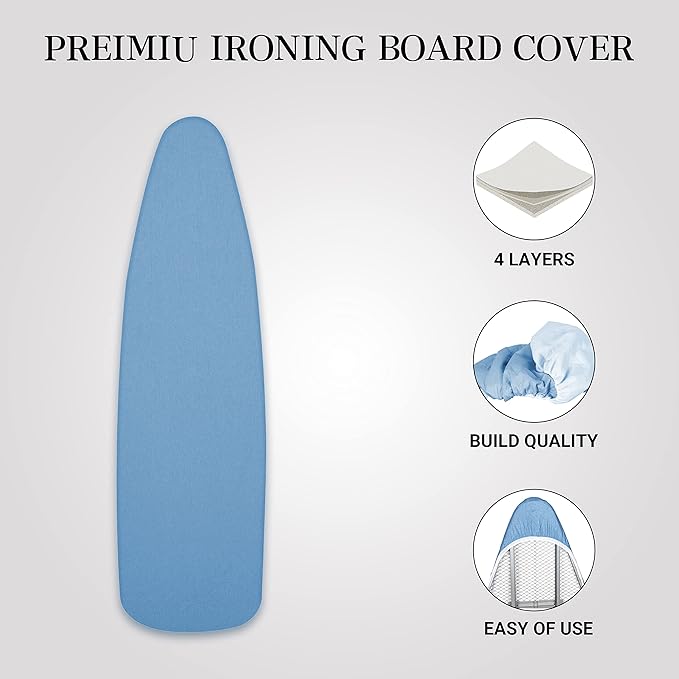 Ironing Board Cover and Pad | 100% Cotton Cover - Image 2