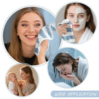 SINLAND Microfiber Facial Cloths Fast Drying Washcloth 8inch x 8inch Absorbent - Image 7