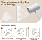 Self Adhesive Wall Hooks for Hanging, 13LB Heavy Duty Stick On Hooks for Coats - Image 7