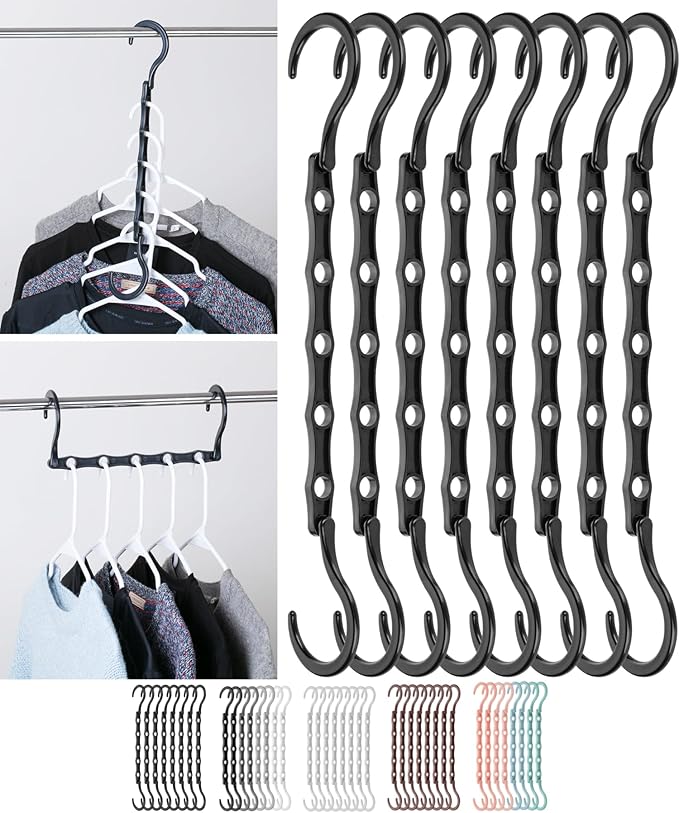 Mr. Pen- Space Saving Hangers, 8 Pack, Clothes Organizers, Shirt Hangers by MrPen
