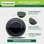 Freshware Meal Prep Containers - Image 5