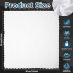 Newwiee 100 Pcs Washcloths Bulk Quick Drying Bathroom Wash Clothes 12 x 12 Inch - Image 2