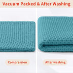 Homaxy 100% Cotton Waffle Weave Kitchen Dish Cloths, Ultra Soft Absorbent Quick - Image 8