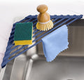 Tomorotec Compact Silicone-Coated Triangle Dish Drying Rack by Tomorotec