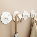 10 Pack Adhesive Wall Hook for Coat and Towel: Extra Sticky 12 LB, Stainless - Image 2