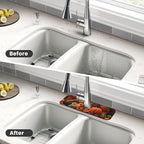 Kitchen Sink Splash Guard Faucet Mat Autumn Fall Pumpkin 15"x5.5", Diatom Mat - Image 4