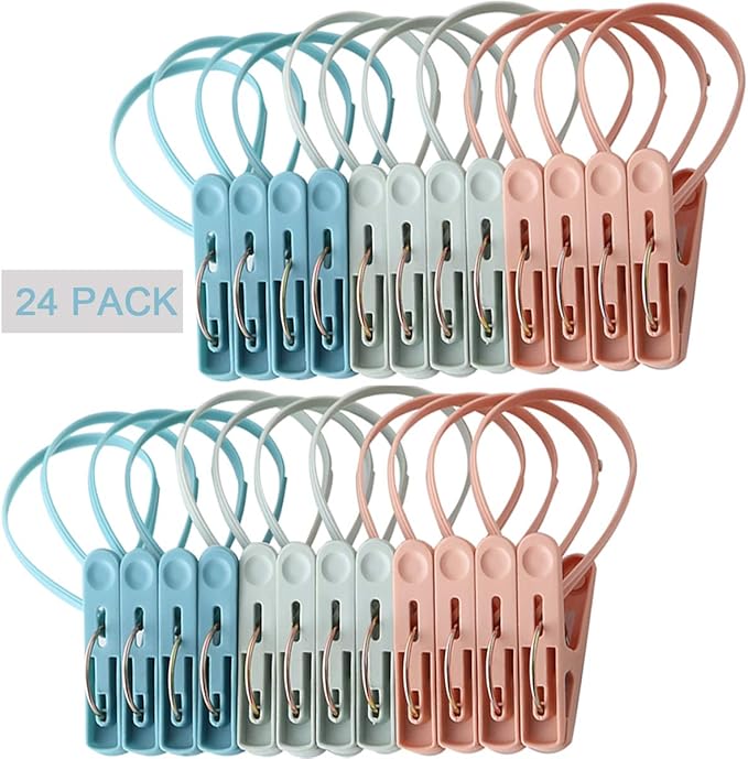 Clothespins 24 Pack Small Mini Clothes Pins - Image 2