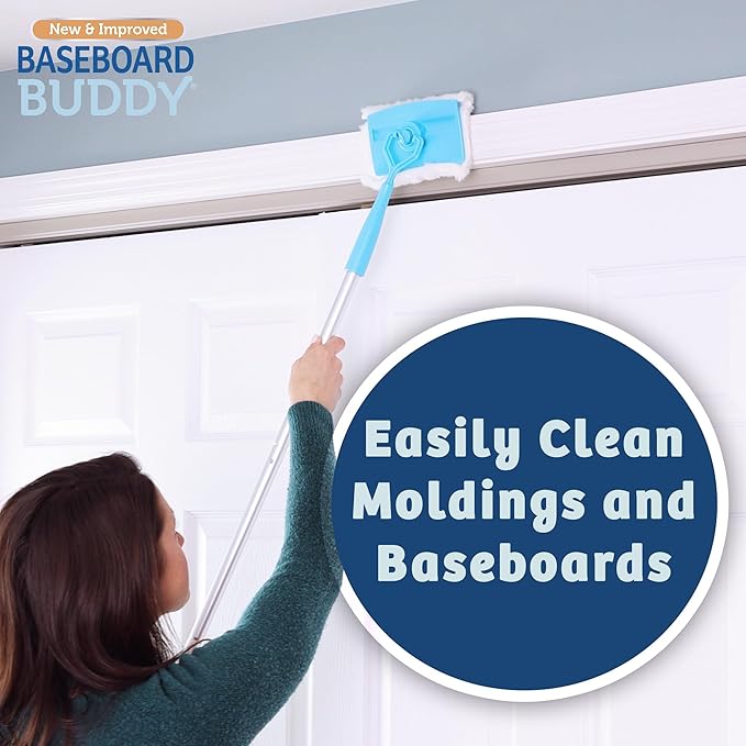 Baseboard Buddy | Lightweight Home Cleaning Essential, Moldings & Walls - Image 5
