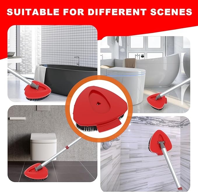 2 Pack Upgrade Scrub Brush Replace Heads Compatible - Image 8