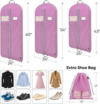 BALEINE 5PK Heavy Duty Garment Bag - Image 2