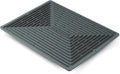 Extra Thick Silicone Dish Drying Mat 16"x12", grooves deeper – Quick Dry by Unknown