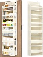 Over The Door Organizer, 6 Shelf Door Hanging Organizers by Mefirt