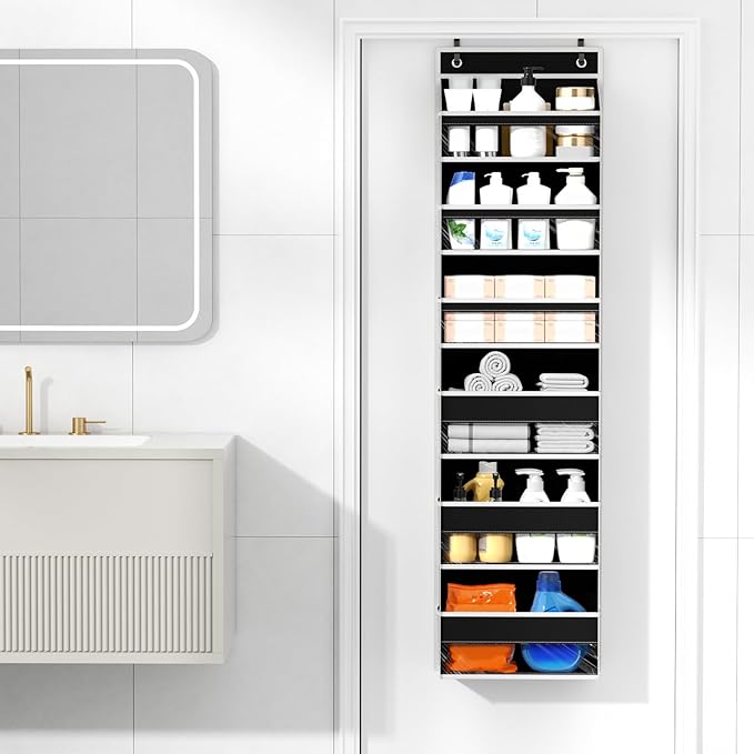 Over The Door Organizer, 6 Shelf Door Hanging Organizers - Image 2