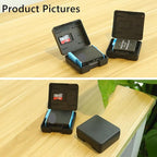 Pack of 4 Plastic Protective Storage Case Boxes Compatible - Image 8