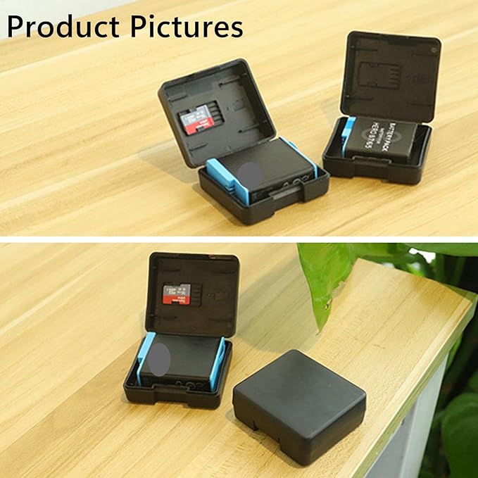 Pack of 4 Plastic Protective Storage Case Boxes Compatible - Image 8