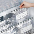 Reusable Aluminum Foil Sealable Storage Bags, 2025 New Resealable Vacuum Zipper - Image 4