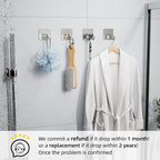 Adhesive Shower Hooks for Inside - Image 7