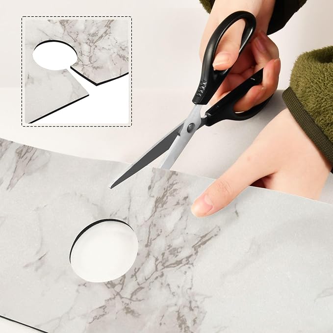 Kitchen Sink Splash Guard 2 PCS 30 Inch Sink Faucet Mat Splash Guard - Image 5