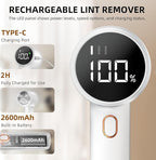 Fabric Shaver, Lint Remover Rechargeable, Electric Portable Sweater Defuzzer - Image 3