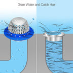 LEKEYE Shower Drain Hair Catcher/Shower Drain Cover/Drain Protector - Image 7