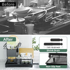 2 Tier Dish Drying Rack, Drying Rack - Image 6