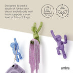 Umbra Buddy Wall Hooks – Decorative Wall Mounted Coat Hooks - Image 5