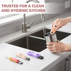 Cup Lid Cleaning Brush, 3 in 1 Lid Cleaner - Image 8