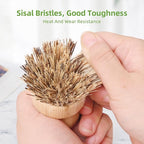 6 Pcs Bamboo Wok Brush - Image 5