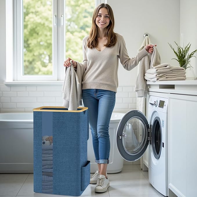 Laundry Basket Clothes Hamper - Image 5