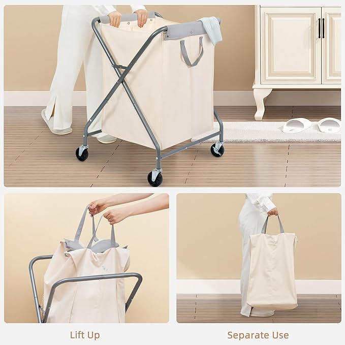 STORAGE MANIAC 125L Collapsible Laundry Hamper - Image 5