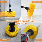 Drill Brush, Carpet Cleaning Brushes, - Image 3