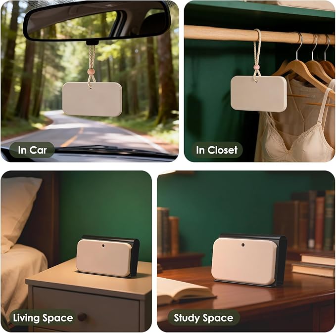 Car Air Freshener, 2-in-1 Stone Car Freshener - Image 8