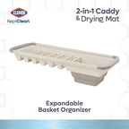 Clorox KeptClean 2-Piece Folding Kitchen Sink Mat and Sink Organizer – Folding - Image 3