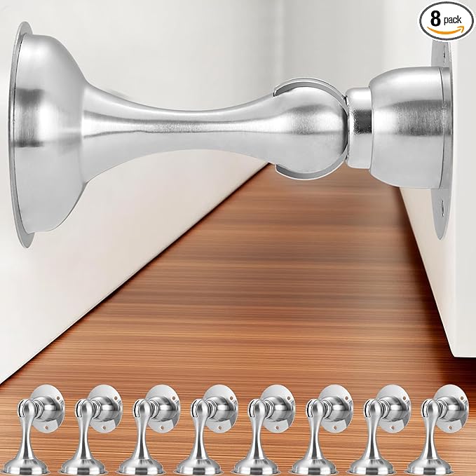 8 Pack Magnetic Door Stop No Drilling Door Stop by YDAJIURI+%E3%85%A4