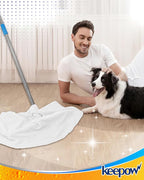 KEEPOW 3PCS Extra Large Microfiber Cleaning Cloth 30" x 20" Large Floor - Image 7