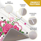 Valentine's Day Rose Flower Dish Drying Mat - Image 4