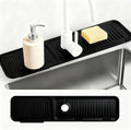 24 Inch Longer Faucet Mat, kitchen sink splash guard-Kitchen Sink Faucet Mat by WDRSWZZ