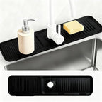 24 Inch Longer Faucet Mat, kitchen sink splash guard-Kitchen Sink Faucet Mat by WDRSWZZ