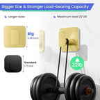 Gold Hooks for Hanging Heavy Duty, Adhesive Hooks for Shower, Waterproof & - Image 4