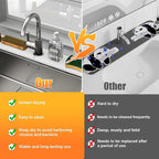 Kitchen Sink Faucet Mat, Super Absorbent Diatomaceous Earth kitchen Sink Mat - Image 5