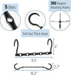 Mr. Pen- Space Saving Hangers for Clothes, Plastic Multi Clothes Hangers Space - Image 3