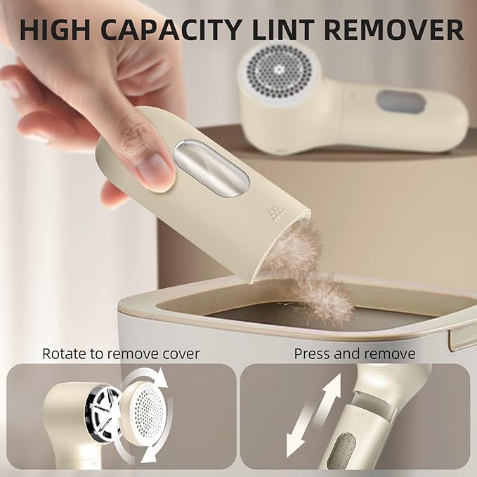 Fabric Shaver, Electric Lint Remover, Rechargeable Lint Shaver, Household - Image 7