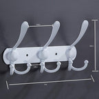 Coat Rack Wall Mounted, 3 Tri Stainless Steel Coat Hook - Image 3